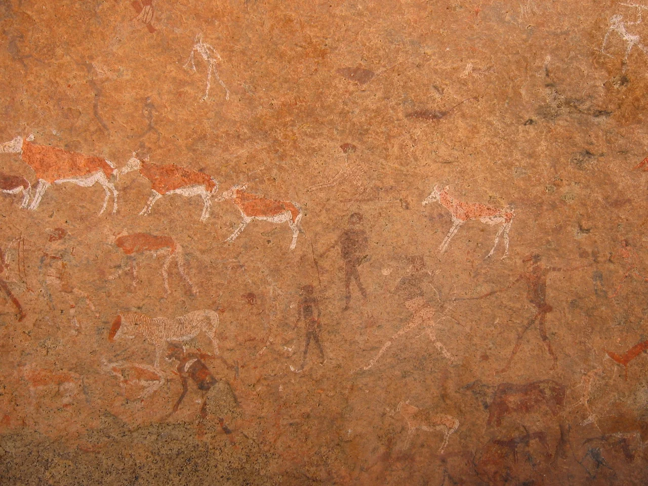 White Lady, Brandberg, Namibia