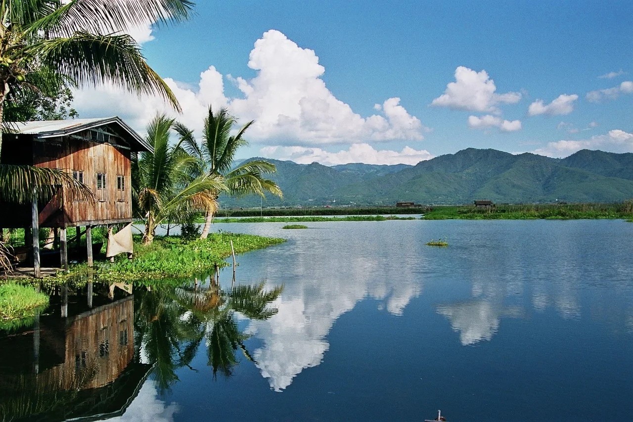The Inle Lake.